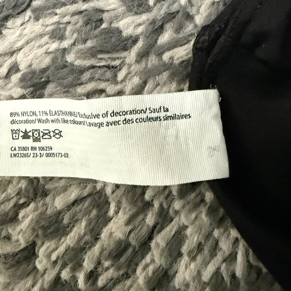 lululemon Energy Bra Medium Support B–D Cups Black, Size 12 - Picture 8 of 8